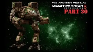 Построено ещё 2 штурмовых меха! MechWarrior 5 Mercenaries: Ironman Series, часть 30