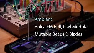 Volca FM Bell, Owl Modular, Mutable Beads & Blades | Ambient