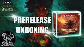 Prerelease pack Unboxing Mtg - Lord of the Rings - Tales of middle earth - Il signore degli anelli