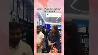 Jannat Mirza met a Fans inSaudi Arabia #jannatmirzanewtiktok #jannatmirza #fans #jannatmirzavlog