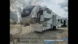 Alliance RV Rebate Offer