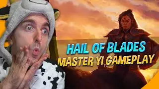 HAIL OF BLADES ACTION WITH MASTER YI - COWSEP GAMING