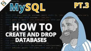 MySQL: How to CREATE and DROP Databases