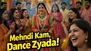 Mehndi Mein Full Hungama | Pakistani Wedding Fun 😂 Pakistani shadi part 1 #trending#aivideo