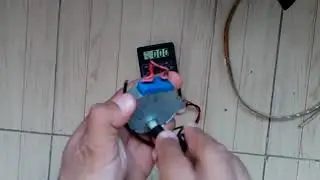 Live video  Light a 220 volts LED strip using microwave oven turntable motor #AeroArduino