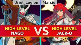 GGST ▰ Uriel_Legion (Nagoriyuki) vs Marcie (Jack-O). Guilty Gear Strive High Level Gameplay