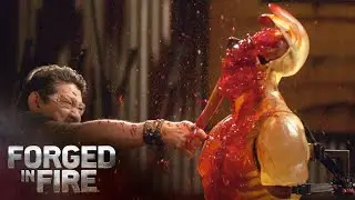 Watch Your Head! Epic Frankish Throwing Axes Final Round (Season 7) | Forged in Fire