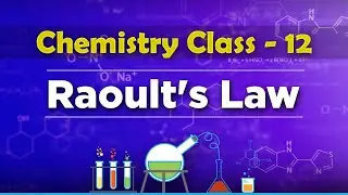 Raoult's Law - Solution and Colligative Properties - Chemistry Class 12