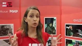 Nadja from the Young Communist League of Yugoslavia