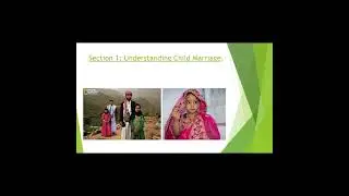 Impact of Child Marriage on the Wellbeing of Girls. #idgs #unfpa #youthtoday
