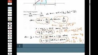 la forme trigonom&eacute;trique les 4 cas possibles -cercle trigonom&eacute;trique  [Cours complet ][ 2 bac ]