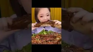 Mukbang Daging Sapi ASMR🤤 #shorts #videoshorts #dagingsapi #igasapi #igasapienak