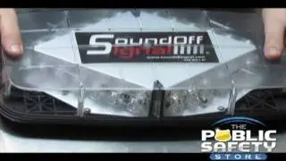 ThePublicSafetyStore.com - Sound Off Pinnacle Mini LED Light Bar