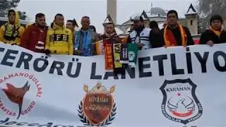 KARAMAN GFB&nbsp;|&nbsp;  18.12.2016 T&uuml;m Taraftar Grupları Ter&ouml;re Lanet Y&uuml;r&uuml;y&uuml;ş&uuml;