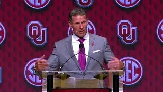 Oklahoma Brent Venables SEC Football KICKOFF media days 2025, Main Media Room
