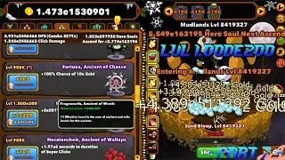 Very OP Fragsworth, Ancient Of Wrath Lvl 1 000e200 - Clicker Heroes Indonesia Part 7 -