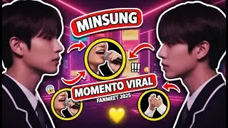 MINSUNG CONFIRMADO: beso fugaz y apoyo espontáneo 😳 #ship