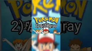 Top 5 pokemon games with ash storyline🔥🔥. #shorts,#youtubeshorts,