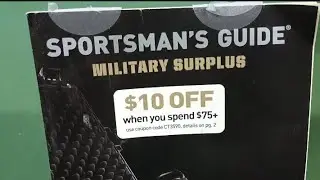 Let's Take A Look At Sportsman's Guide, April 2025 Military Surplus Catalog.