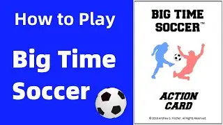 How to play Big time soccer: Board Game Arena playthrough and tutorial