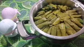 ورق عنب حامض وذااااايب أطيب طريقة عاليوتيوب 