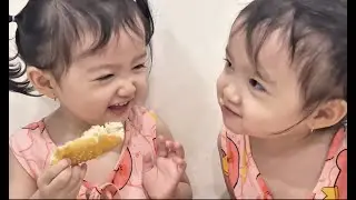 Ba bé sinh ba hớn hở nhận quà đi chợ từ mẹ Nhi | Yến Nhi - Mẹ Ba Nàng Tiên