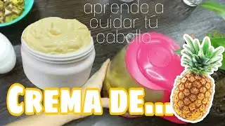 Crema Para RIZOS de 🍍 ( tratamiento reactivador de rizos)