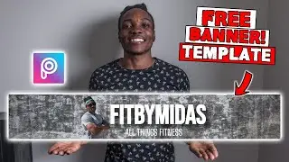 Create a FREE YouTube Banner 2021 | PICSART Tutorial