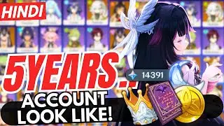 [Hindi] 5 Years of F2P Progress: My Genshin Impact Account Showcase (2026)
