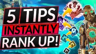 5 TIPS to RANK UP INSTANTLY - Secret Ways to ABUSE Matchmaking - Apex Legends Guide