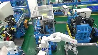 Heater Inlet and Outlet Water Pipe Intelligent Production Line