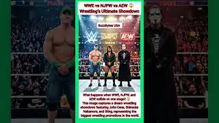 WWE vs NJPW vs AEW 😱 Wrestling&rsquo;s Ultimate Showdown#wwe #wweshorts #aew #wrestling #usa #viralvideo