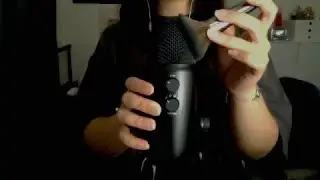 [ASMR] Slow Mic Brushing for Sleep | Whispering