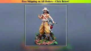 25cm/9.84in Anime One Piece Figure Usopp Action Figures Pvc Statue Desktop Ornamen Collection