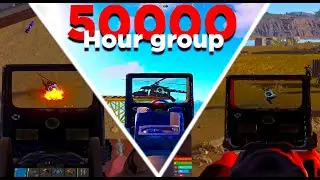 HOW A 50,000 HOUR GROUP CONTROLS OIL RIG AND GETS RAIDED BY ZERGS - Rust