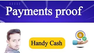 payment proof of handy cash || handy cash withdrawal dayti hai || #handycash #handycashproof