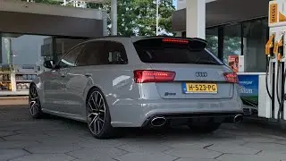 Nardo Grey Audi RS6 Rev!