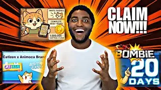 CATIZEN Airdrops: $BOMB, $CATTEA, $CATi Claim Updates | May 7 Claim, May 20 Listing & PRICE REVEAL!