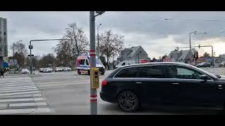 Ambulance in emergency in Vienna (Austria 🇦🇹)