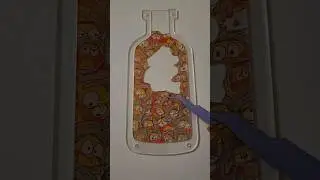 🦆Acrylic puzzle in the bottle #puzzle #jigsawpuzzle #пазл #hardpuzzle