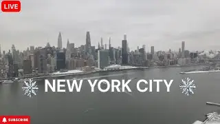 LIVECAM, New York City, Manhattan Skyline, Jan 26, 2026, from 10am