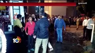 Huge Fire Accident In Central Court Hotel | Shock Circuit | Lakdikapul | 10TV