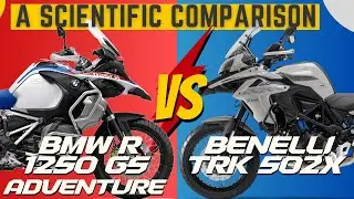 Scientific Comparison: BMW R 1250 GS ADVENTURE VS BENELLI TRK 502X 2023 | Software Analysis
