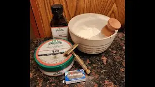 SOTD: Персиковое мыло Stirling / Бритва Star / Лезвия Dorco / Персиковый всплеск