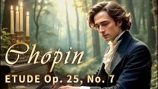 CHOPIN - Etude Op. 25, No. 7 - CLASSIC MUSIC Modern Performance by Victor Logashev