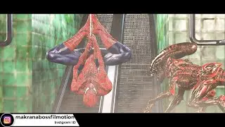 Spider Man Short Movie With Alien & Monster | Short Movie VFX By iClone & Adobe Premiere Pro