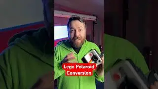 I converted the Lego Polaroid camera to a real camera! #lego #polaroid #inventions #photographyhumor