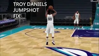 2k16 Troy Daniels Jumpshot Fix