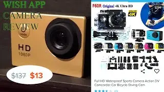 WISH.COM GoPro like camera product review