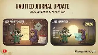 🕯️ Closing 2025, Calling in 2026 | Haunted Journal Update